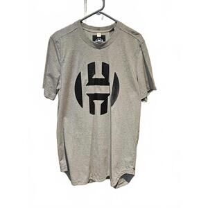 Adidas James Harden Logo Classic Shirt Sz XL Scalloped Bottom.